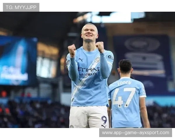 哈兰德远角抽射穿越对方球门